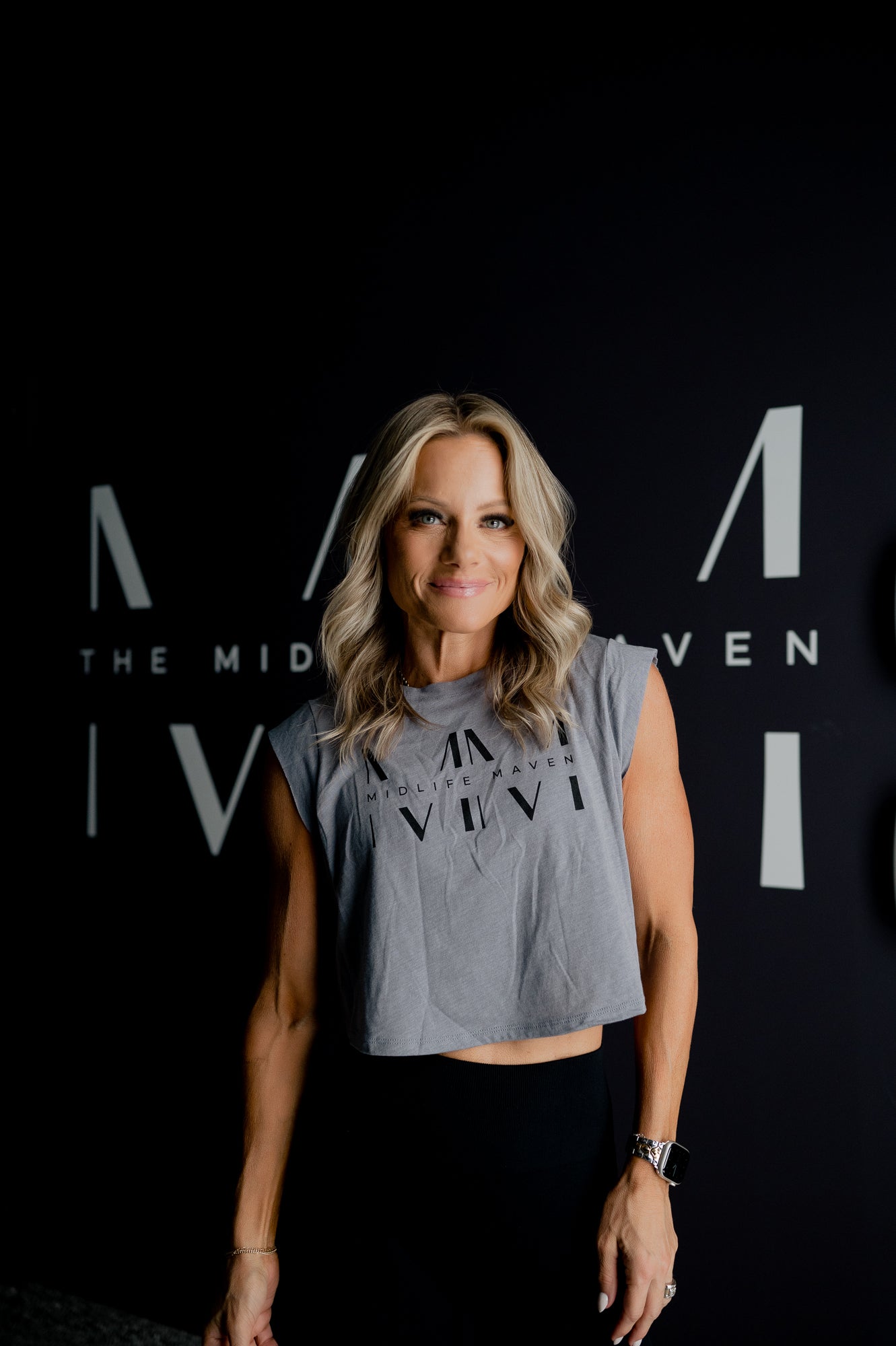 Midlife Maven Cropped Tank