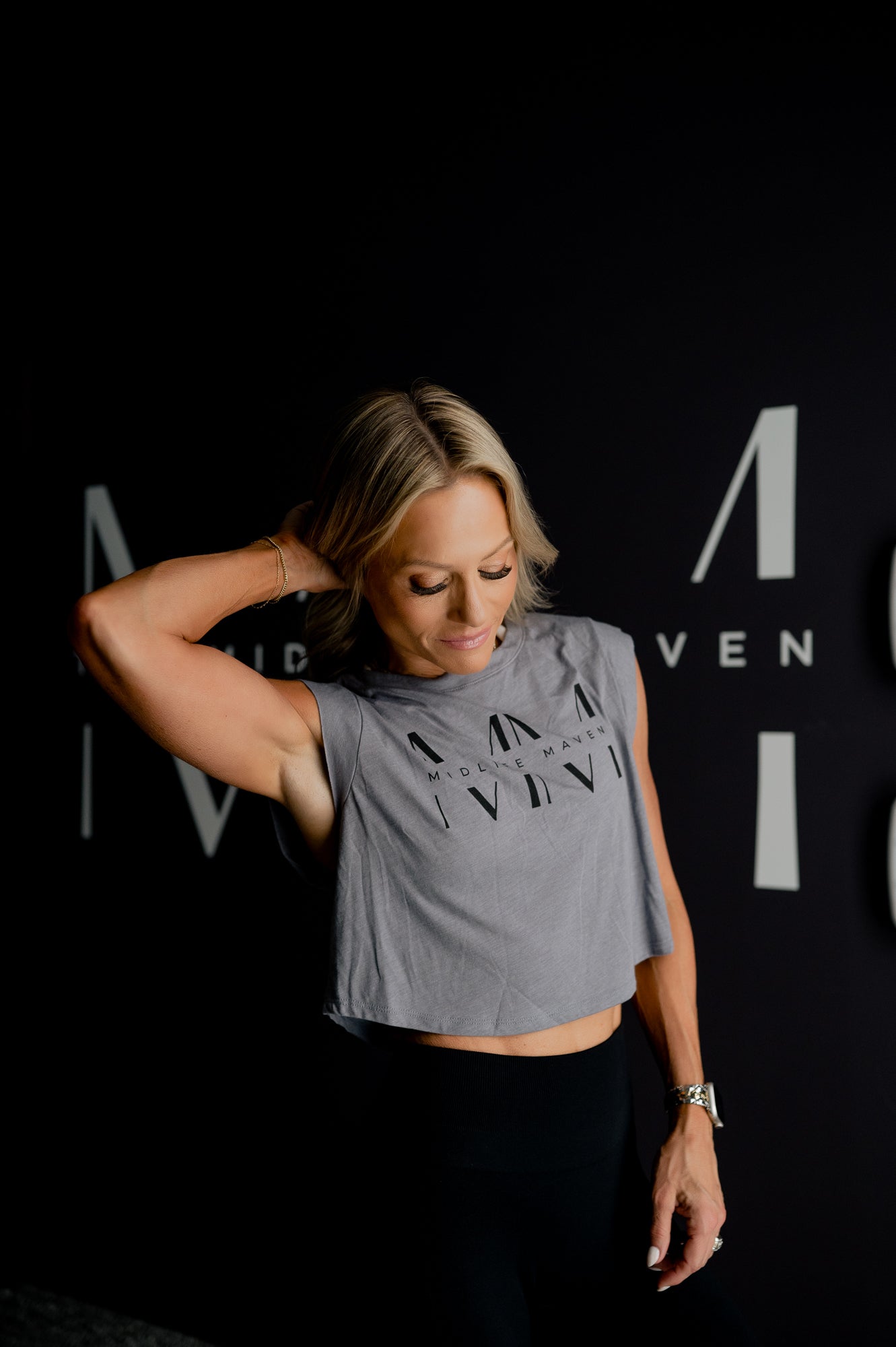 Midlife Maven Cropped Tank